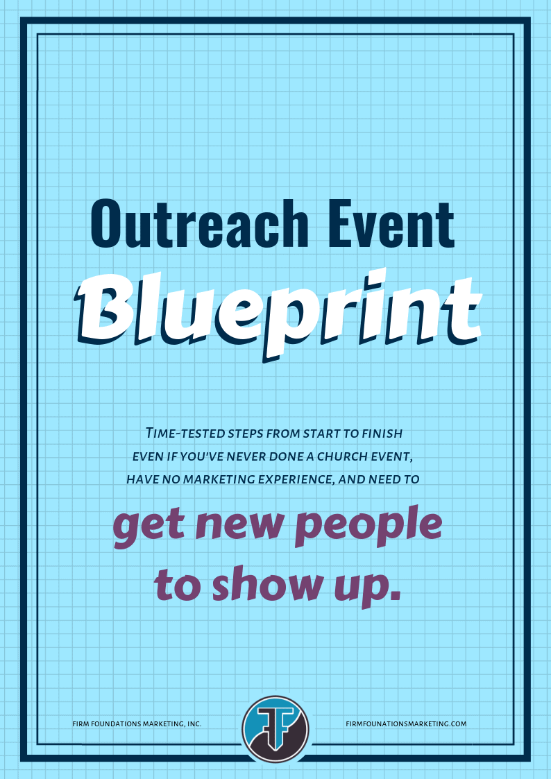 Outreach Event Blueprint ebook cover