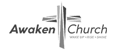 Awaken Church grayscale logo