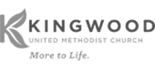 Kingwood United Methodist Church grayscale logo